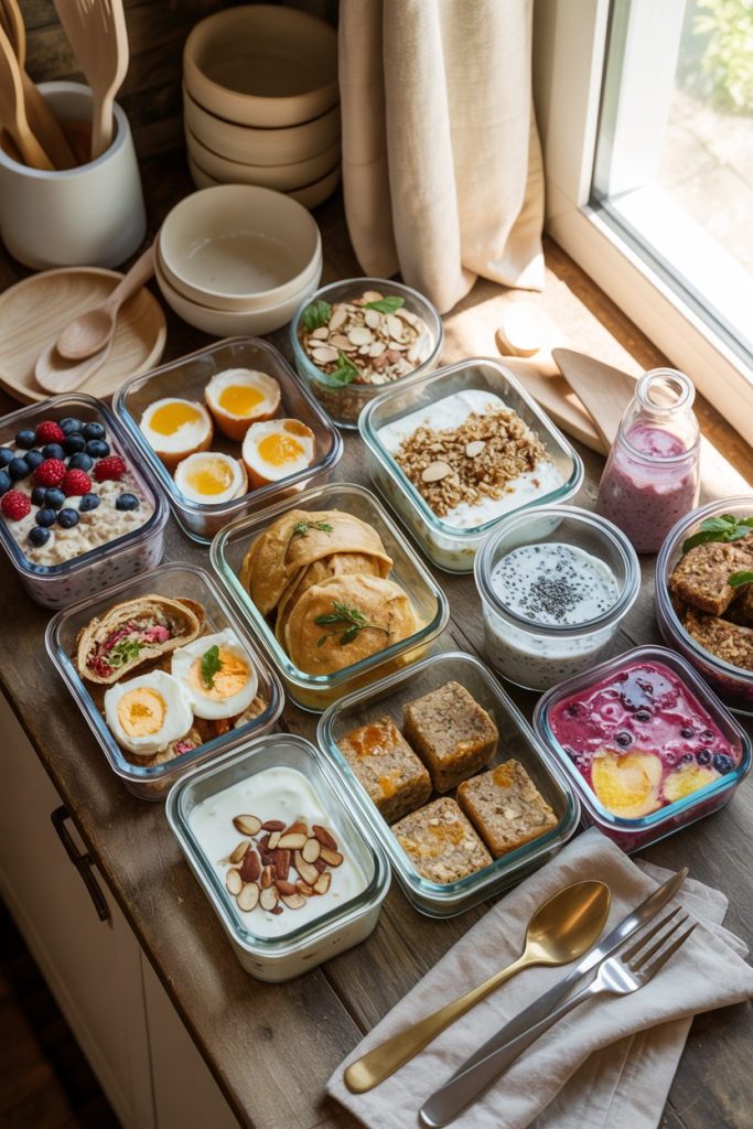 10 Make Ahead High Protein Breakfast Ideas