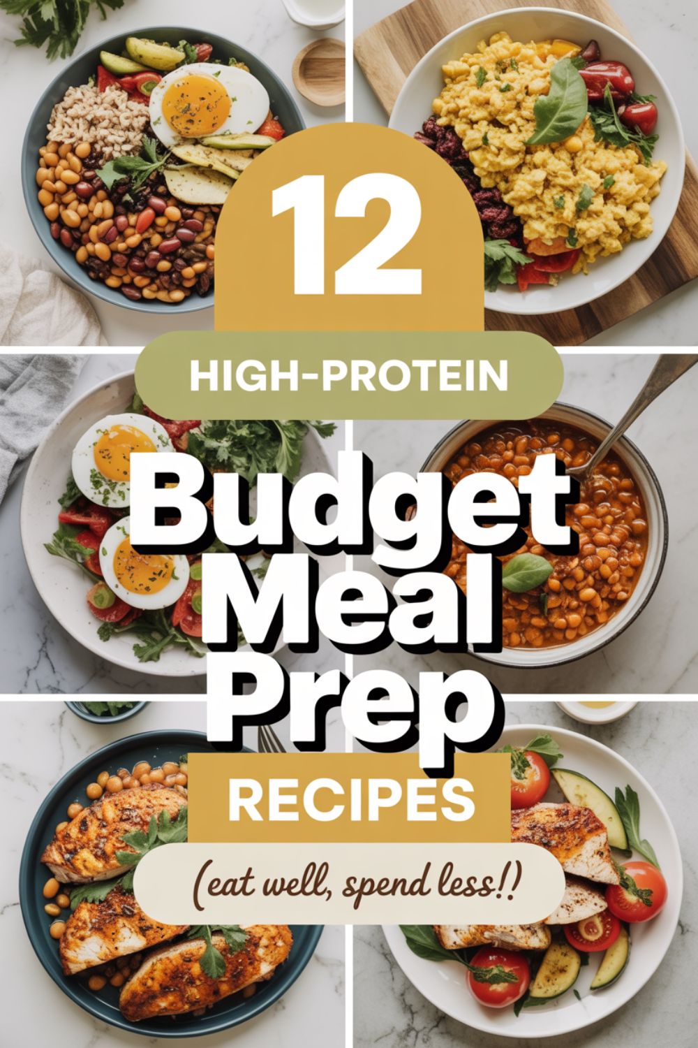 Mediterranean dinner spread