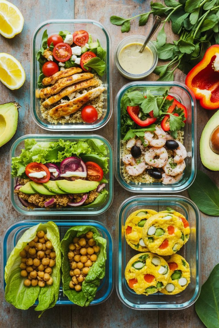 30 Easy High-Protein Lunch Meal Prep Ideas