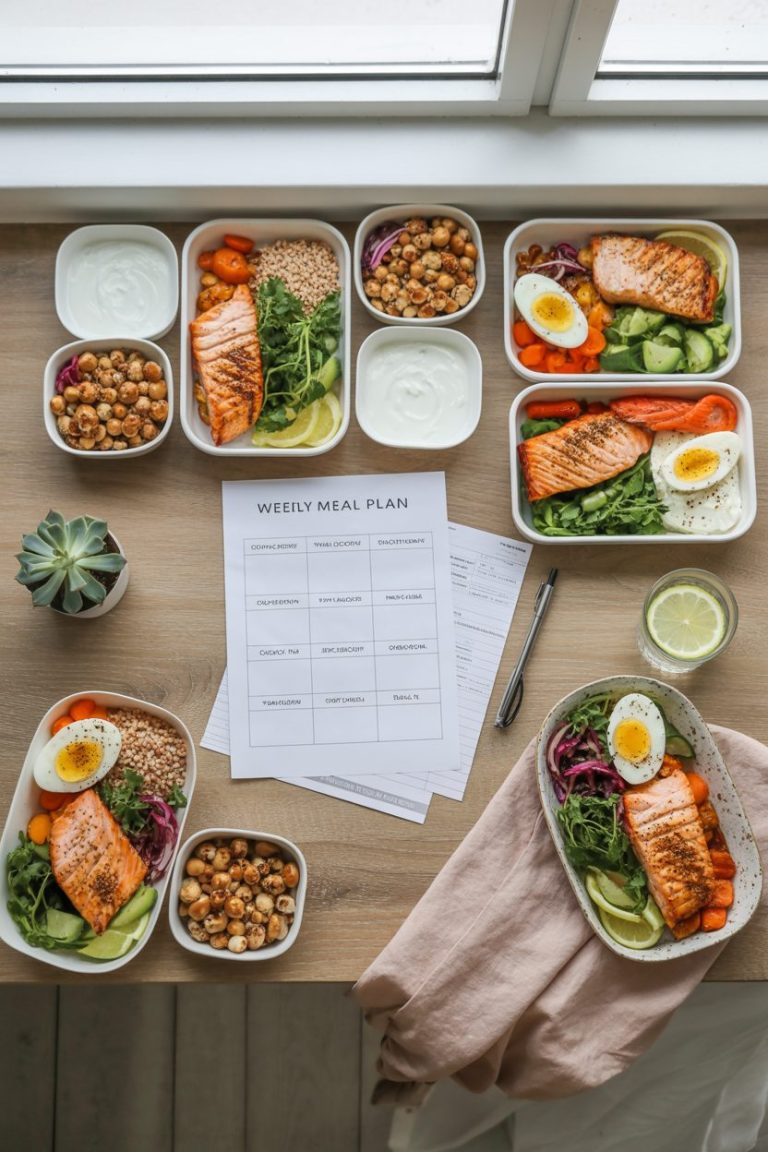 5-Day High-Protein Meal Plan for Weight Loss (Printable)