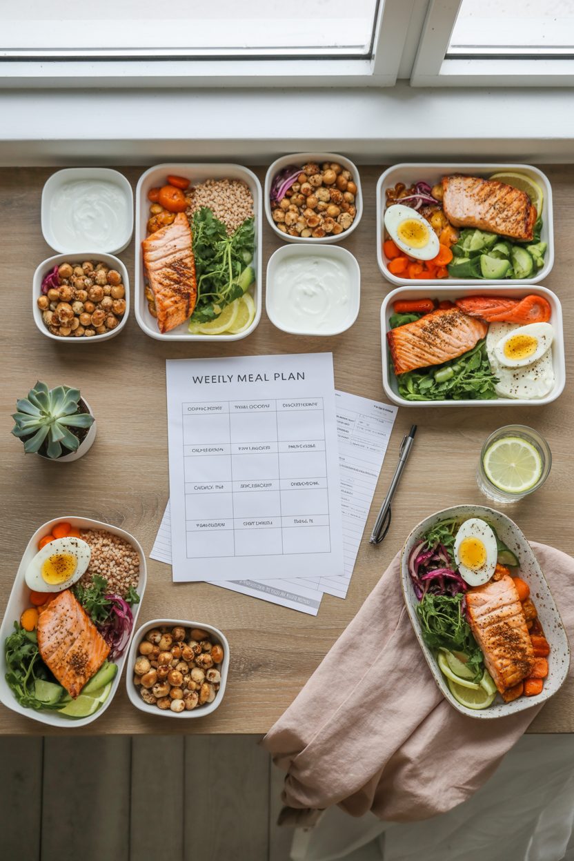 5-Day High-Protein Meal Plan for Weight Loss (Printable)